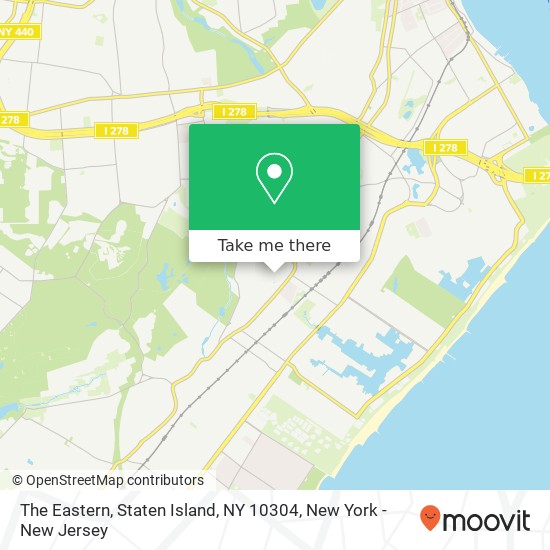 The Eastern, Staten Island, NY 10304 map