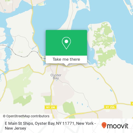 E Main St Ships, Oyster Bay, NY 11771 map