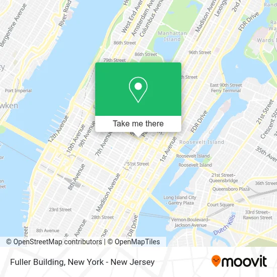 Fuller Building map