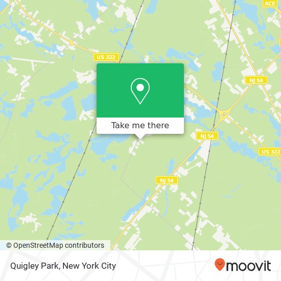 Mapa de Quigley Park