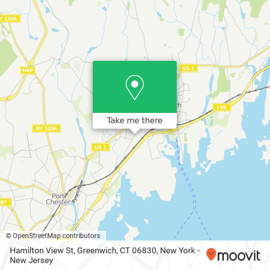 Hamilton View St, Greenwich, CT 06830 map