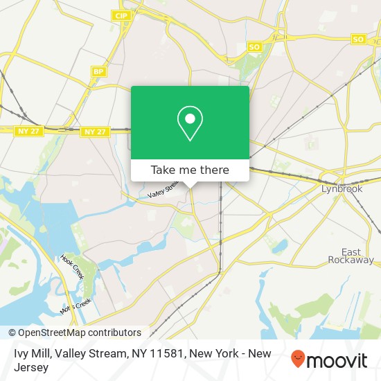 Ivy Mill, Valley Stream, NY 11581 map