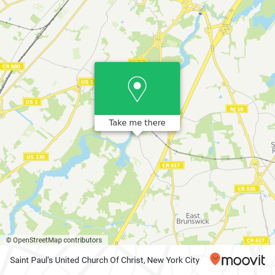 Mapa de Saint Paul's United Church Of Christ