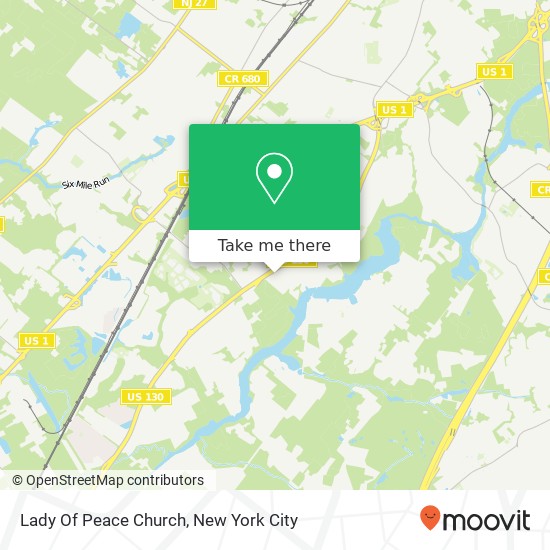 Mapa de Lady Of Peace Church