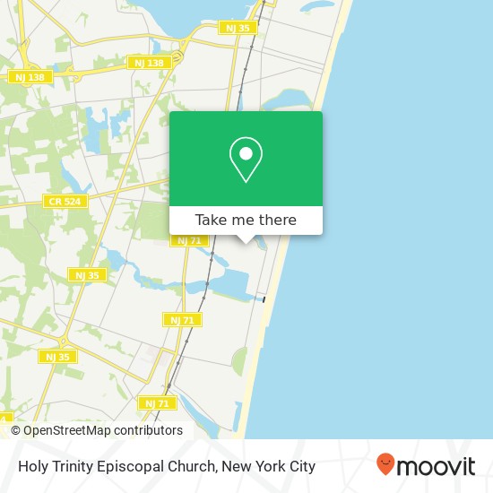 Holy Trinity Episcopal Church map