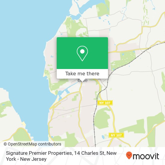 Mapa de Signature Premier Properties, 14 Charles St