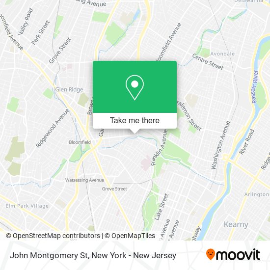 Mapa de John Montgomery St