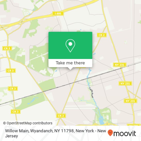 Willow Main, Wyandanch, NY 11798 map