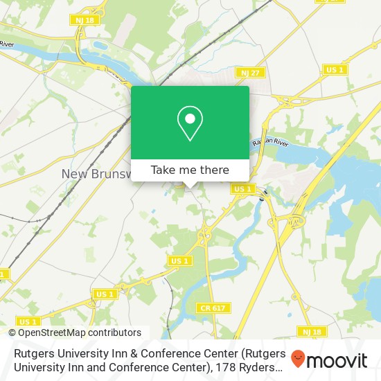 Rutgers University Inn & Conference Center (Rutgers University Inn and Conference Center), 178 Ryders Ln map