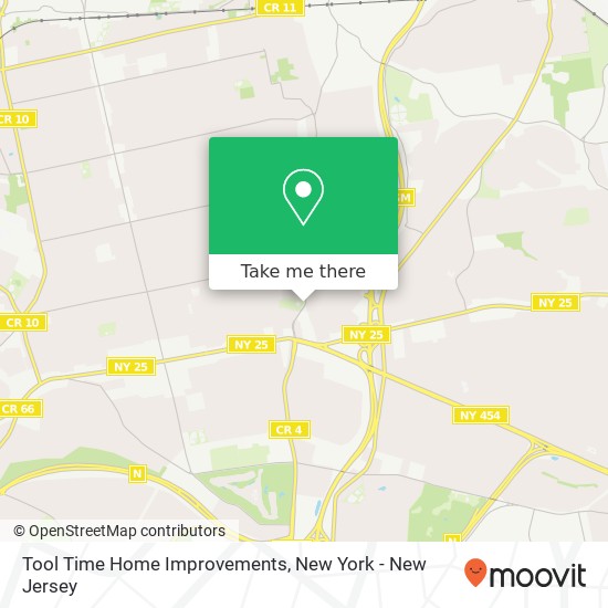 Mapa de Tool Time Home Improvements