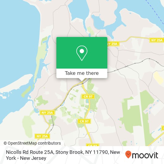 Nicolls Rd Route 25A, Stony Brook, NY 11790 map