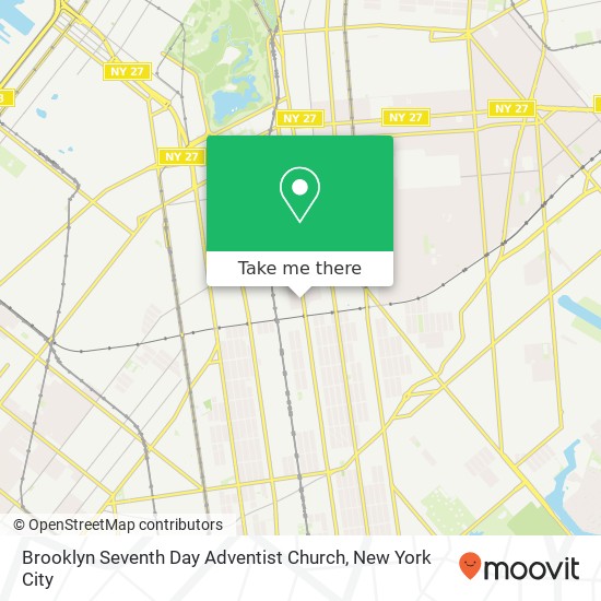 Brooklyn Seventh Day Adventist Church map