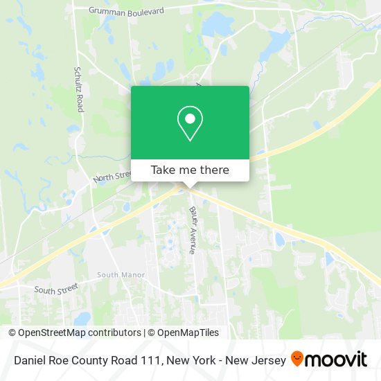 Mapa de Daniel Roe County Road 111