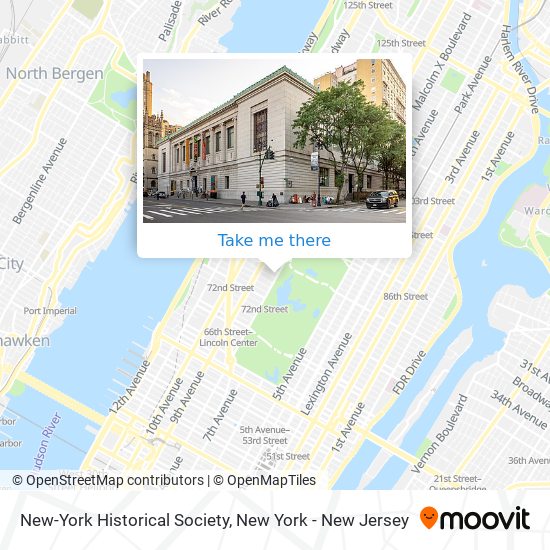 New-York Historical Society map