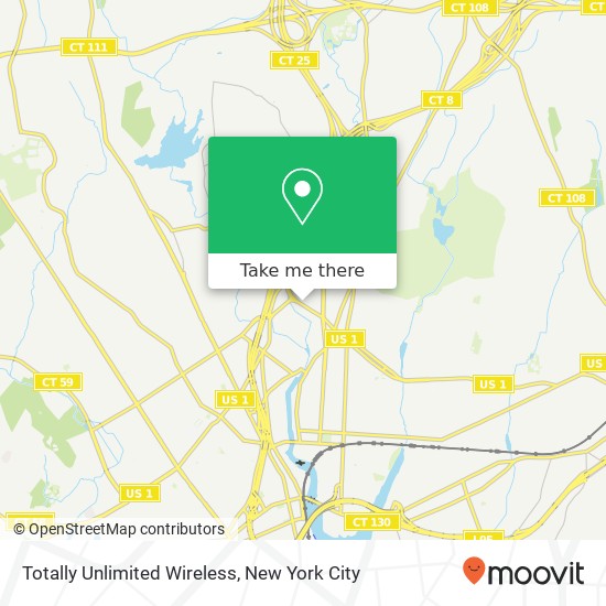 Mapa de Totally Unlimited Wireless