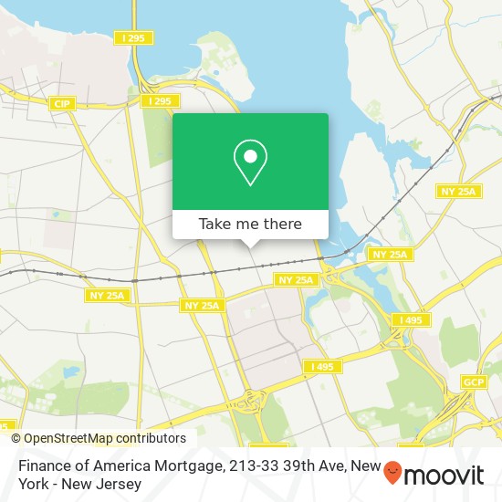 Finance of America Mortgage, 213-33 39th Ave map