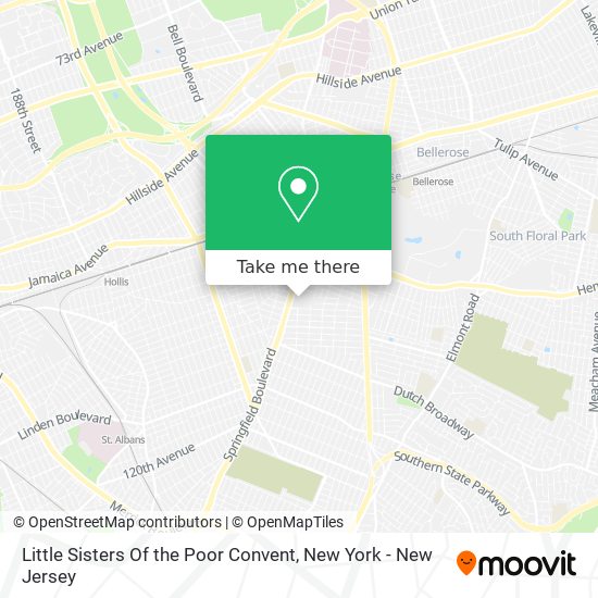 Little Sisters Of the Poor Convent map