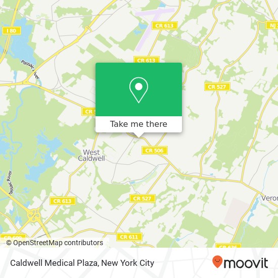 Caldwell Medical Plaza map
