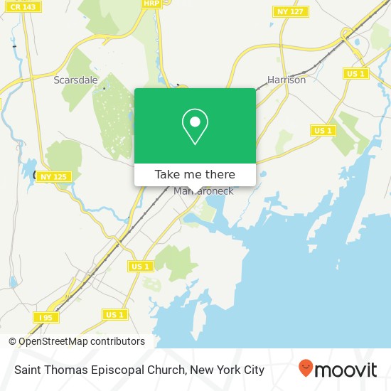 Saint Thomas Episcopal Church map