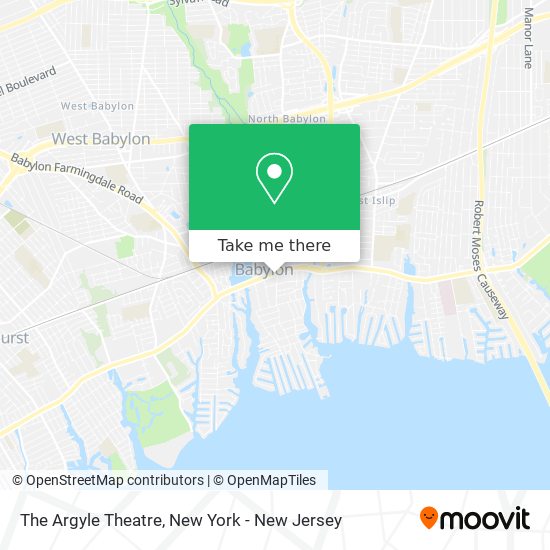 The Argyle Theatre map
