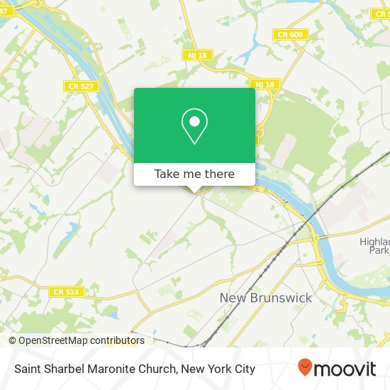 Saint Sharbel Maronite Church map