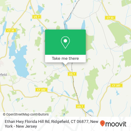 Ethan Hwy Florida Hill Rd, Ridgefield, CT 06877 map