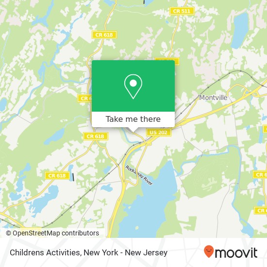 Childrens Activities map