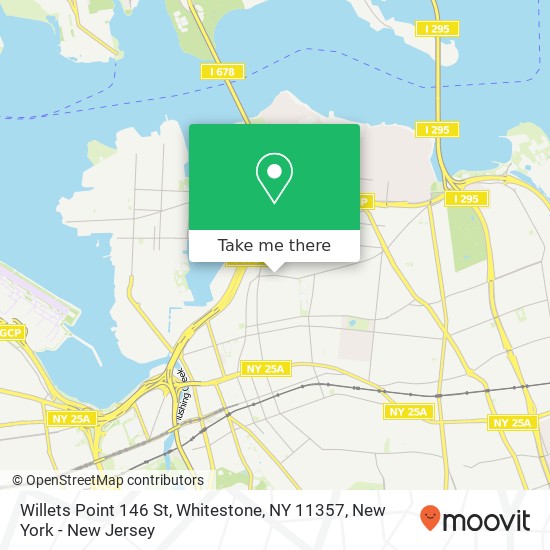 Mapa de Willets Point 146 St, Whitestone, NY 11357