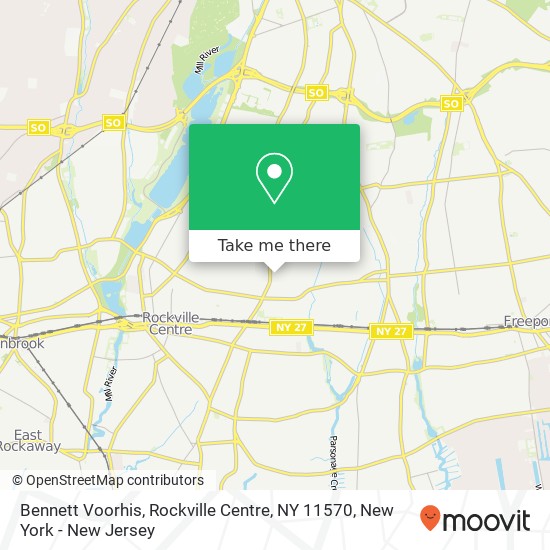 Bennett Voorhis, Rockville Centre, NY 11570 map