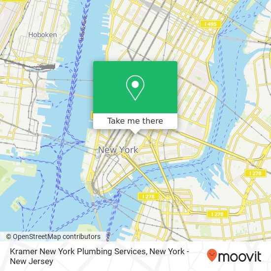 Mapa de Kramer New York Plumbing Services