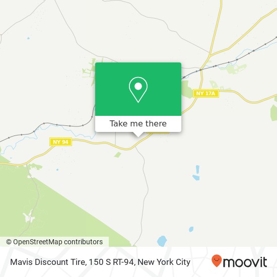 Mavis Discount Tire, 150 S RT-94 map