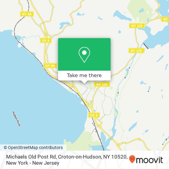 Mapa de Michaels Old Post Rd, Croton-on-Hudson, NY 10520