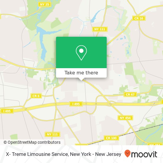 X- Treme Limousine Service map