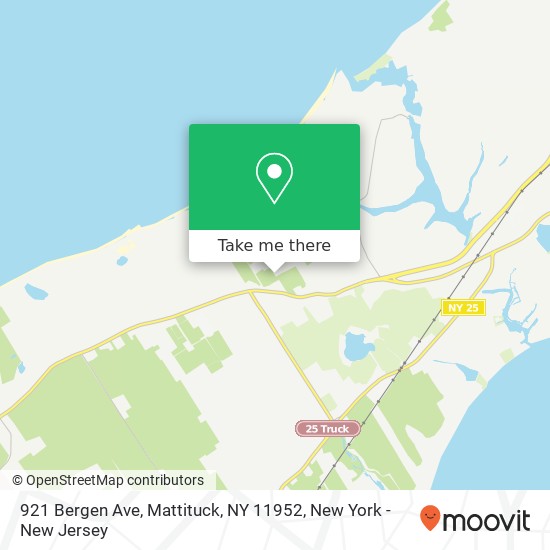 921 Bergen Ave, Mattituck, NY 11952 map