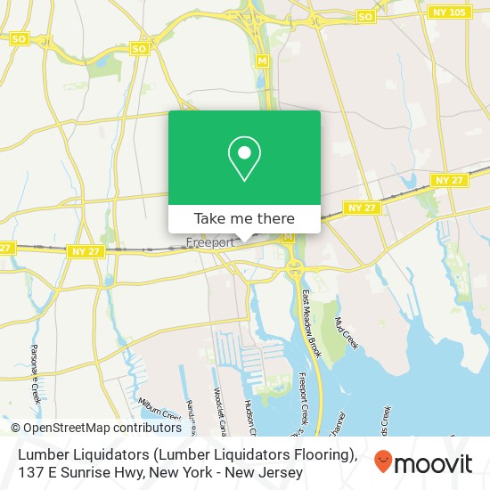 Lumber Liquidators (Lumber Liquidators Flooring), 137 E Sunrise Hwy map
