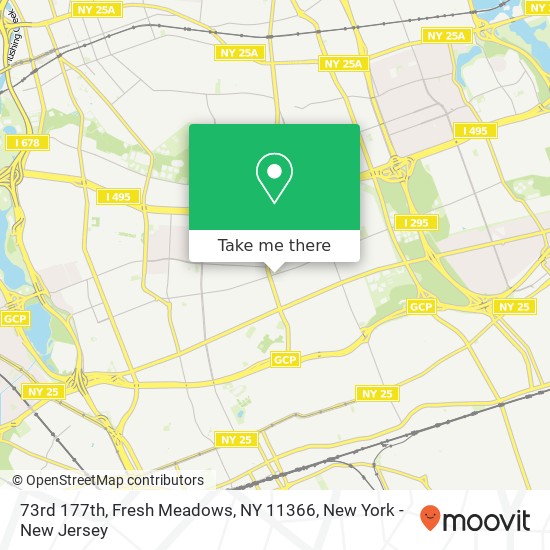 73rd 177th, Fresh Meadows, NY 11366 map