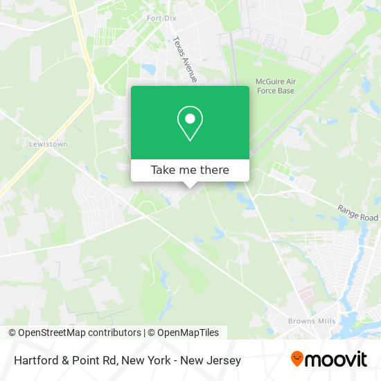 Mapa de Hartford & Point Rd