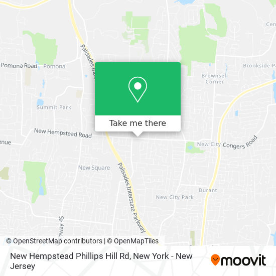 Mapa de New Hempstead Phillips Hill Rd