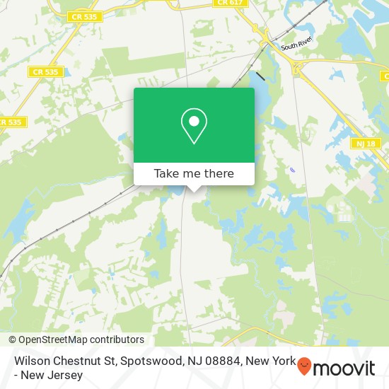 Wilson Chestnut St, Spotswood, NJ 08884 map