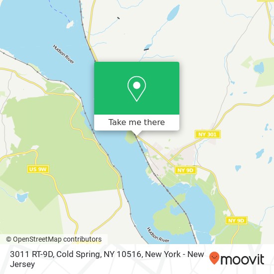 3011 RT-9D, Cold Spring, NY 10516 map