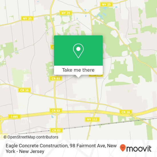 Eagle Concrete Construction, 98 Fairmont Ave map