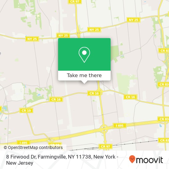 8 Firwood Dr, Farmingville, NY 11738 map