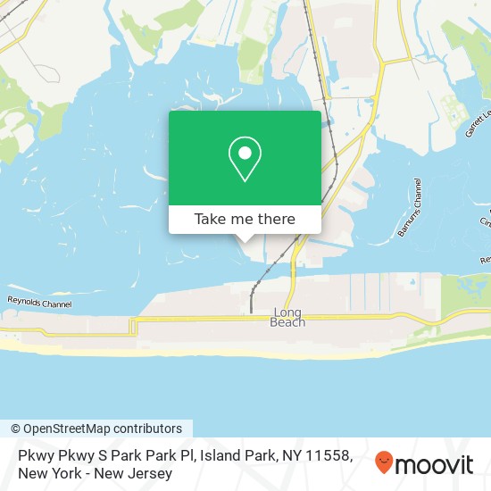 Pkwy Pkwy S Park Park Pl, Island Park, NY 11558 map