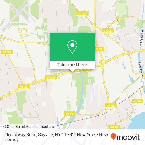 Broadway Sunri, Sayville, NY 11782 map