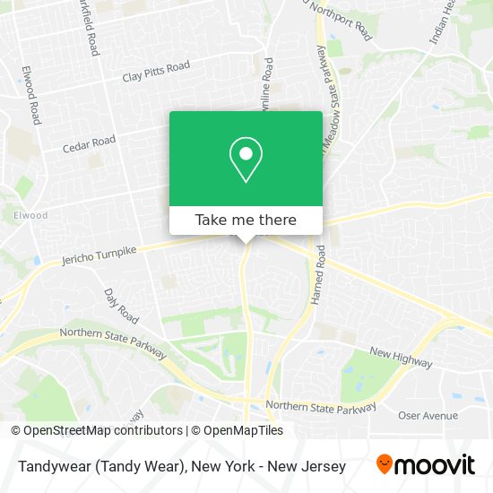 Mapa de Tandywear (Tandy Wear)