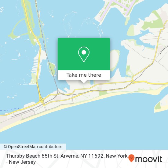 Thursby Beach 65th St, Arverne, NY 11692 map