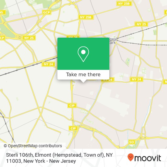 Sterli 106th, Elmont (Hempstead, Town of), NY 11003 map