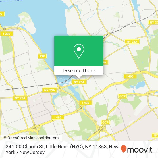 241-00 Church St, Little Neck (NYC), NY 11363 map