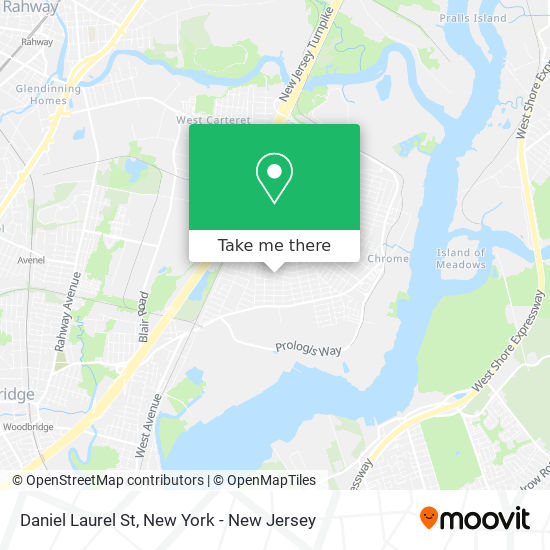 Mapa de Daniel Laurel St