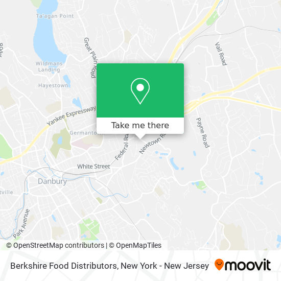 Mapa de Berkshire Food Distributors